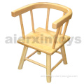 Wooden Children Chair in Solid Rubber Wood (81440-81441)